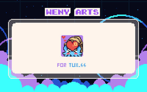 Pixel Art Emote Commissions for Tux_66